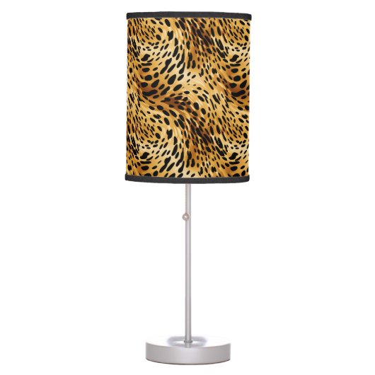 Leopard Print Lamp  (Front)