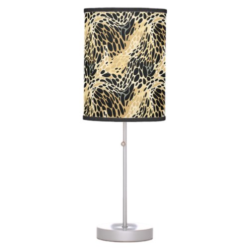 Leopard Print Lamp 