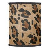 LEOPARD PRINT LAMP SHADE (Left)