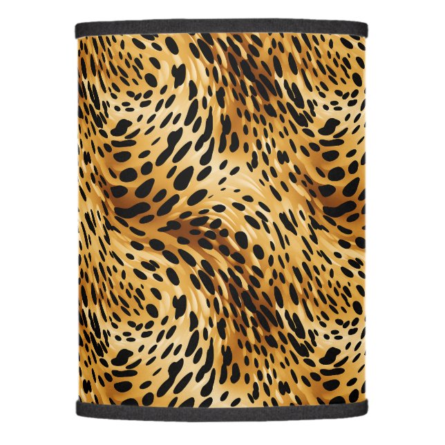 Leopard Print Lamp Shade (Front)