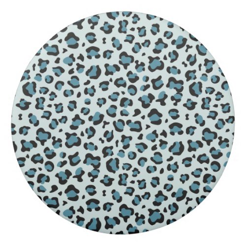 Leopard Print Leopard Spots Blue Leopard Eraser