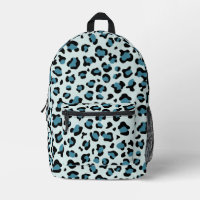 Leopard Print, Leopard Spots, Blue Leopard