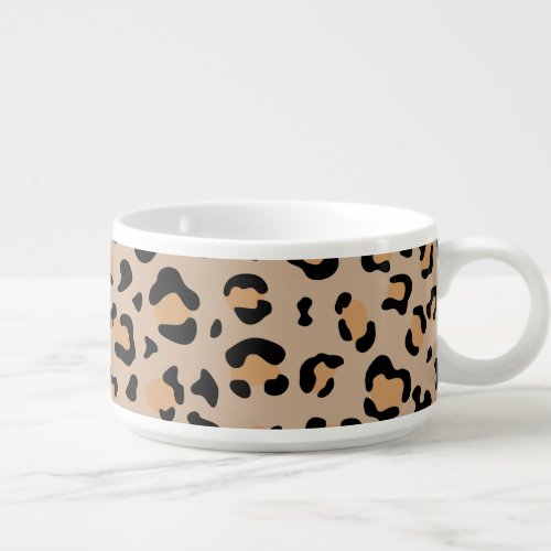 Leopard Print Leopard Spots Brown Leopard Bowl