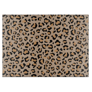 Leopard Print, Leopard Spots, Brown Leopard Cutting Board