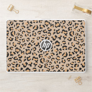 Leopard Print, Leopard Spots, Brown Leopard HP Laptop Skin