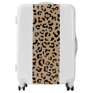 Leopard Print, Leopard Spots, Brown Leopard Luggage