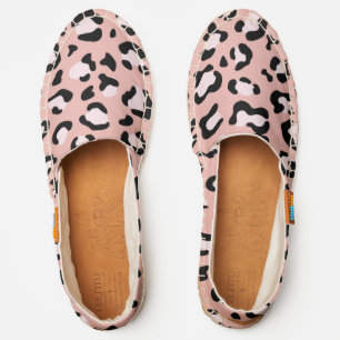 Leopard Print, Leopard Spots, Pink Leopard Espadrilles