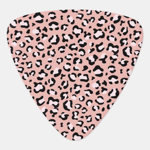 Leopard Print Leopard Spots Pink Leopard Guitar Pick