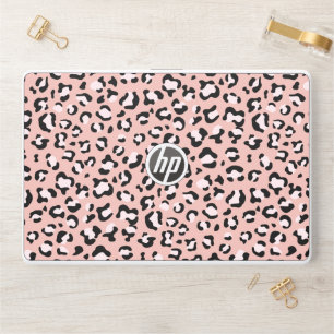 Leopard Print, Leopard Spots, Pink Leopard HP Laptop Skin
