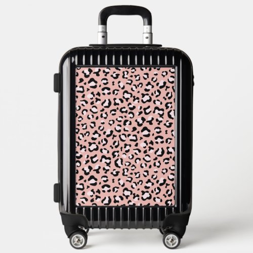 Leopard Print Leopard Spots Pink Leopard Luggage