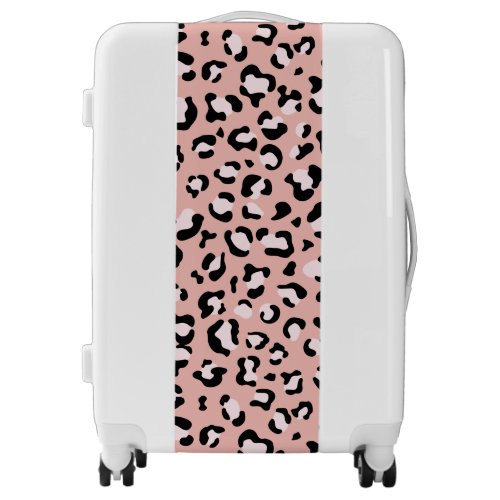 Leopard Print Leopard Spots Pink Leopard Luggage