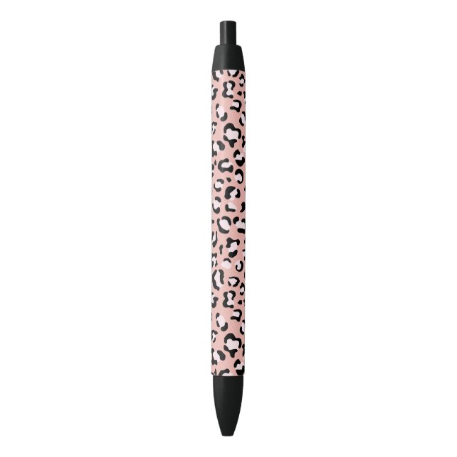 Leopard Print, Leopard Spots, Pink Leopard Pen (Front Vertical)