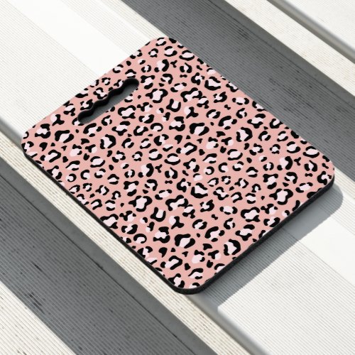 Leopard Print Leopard Spots Pink Leopard Seat Cushion