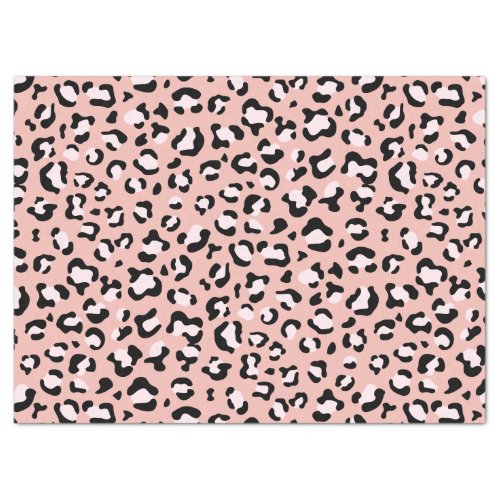 Leopard Print Leopard Spots Pink Leopard Tissue Paper