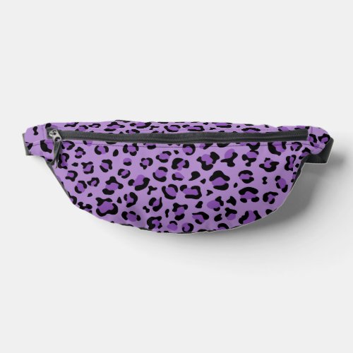 Leopard Print Leopard Spots Purple Leopard Fanny Pack