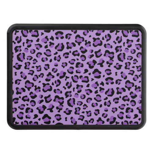 Leopard Print Leopard Spots Purple Leopard Hitch Cover