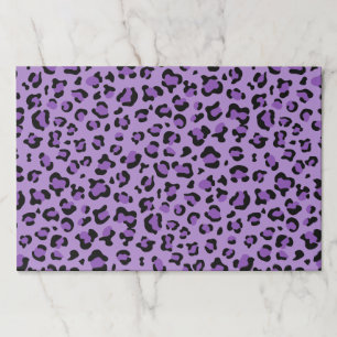Leopard Print, Leopard Spots, Purple Leopard Paper Pad