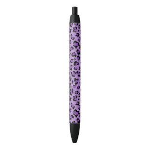 Leopard Print, Leopard Spots, Purple Leopard Pen