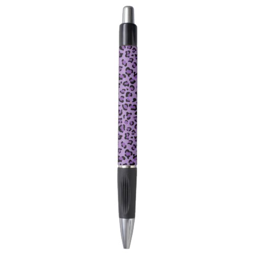 Leopard Print Leopard Spots Purple Leopard Pen