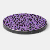 Leopard Print, Leopard Spots, Purple Leopard Wireless Charger (Front 2)