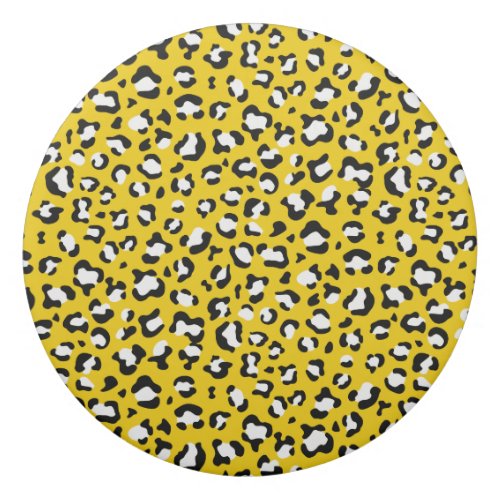 Leopard Print Leopard Spots Yellow Leopard Eraser