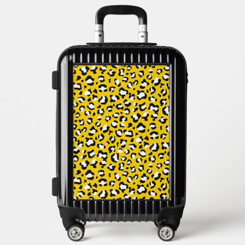 Leopard Print Leopard Spots Yellow Leopard Luggage