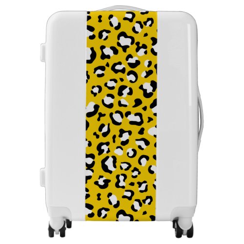 Leopard Print Leopard Spots Yellow Leopard Luggage