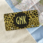 Leopard Print License Plate