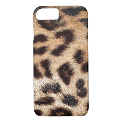 leopard print look texture trendy iPhone 87 case