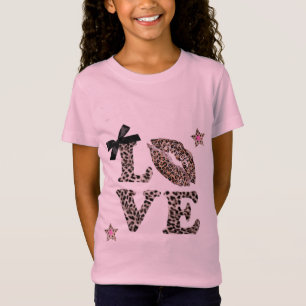 Leopard Print Love & Coquette T-Shirt