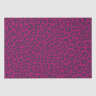 Leopard Print-Magenta- Tissue Paper