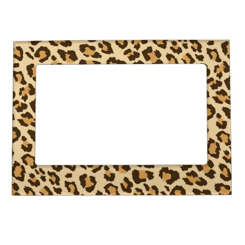 Leopard Print Magnetic Photo Frame