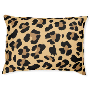 Leopard Print Modern Pet Bed
