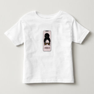 Leopard Print Mom Selfie, Fun Mom Life, Leopard Toddler T-shirt