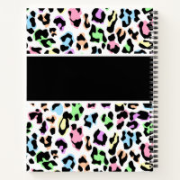  Sketchbook: Leopard Themed Personalized Artist Book