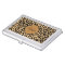 Leopard Print Monogrammed Business Card Cases