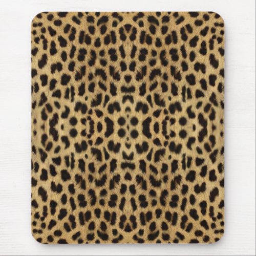 Leopard Print Mouse Pad