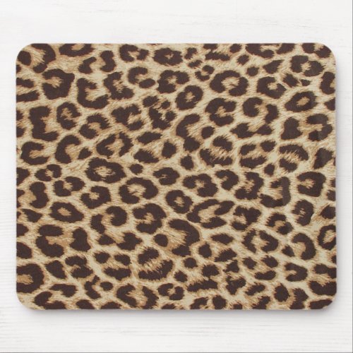 Leopard Print Mouse Pad