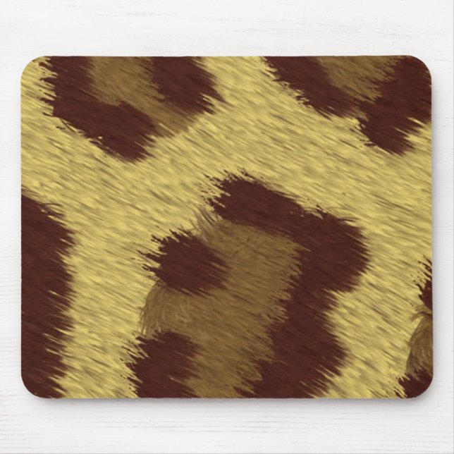Leopard Print Mousepad (Front)