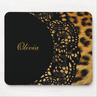 Leopard Print Mousepad