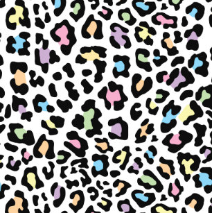 colorful leopard print compact