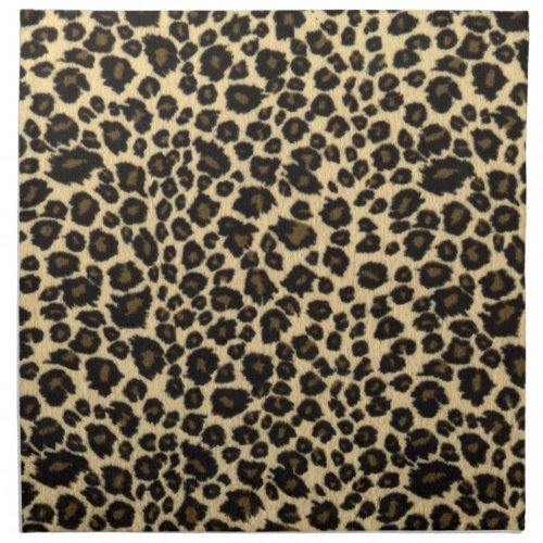 Leopard Print Napkin