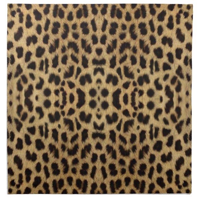 Leopard print Napkins (Front)