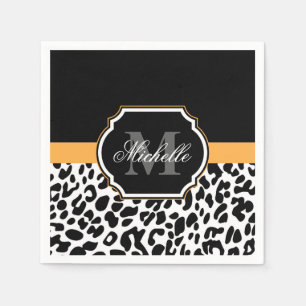 Leopard Print Napkins
