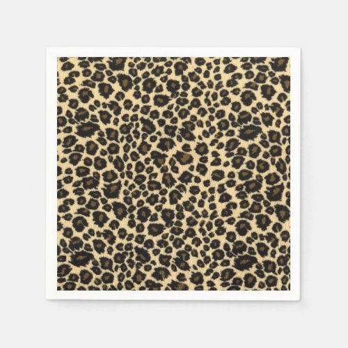 Leopard Print Napkins