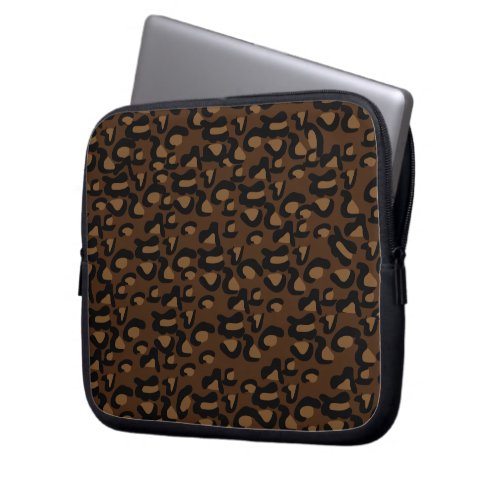 leopard print Neoprene Laptop Sleeve 10 inch