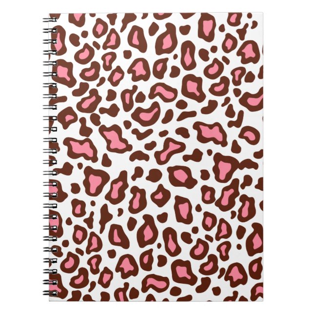 Leopard Print Notebook (Front)