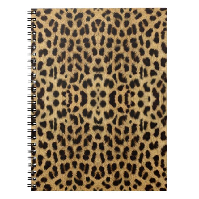Leopard Print Notebook (Front)