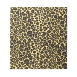 Leopard Print Notepad