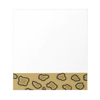 Leopard Print Notepad